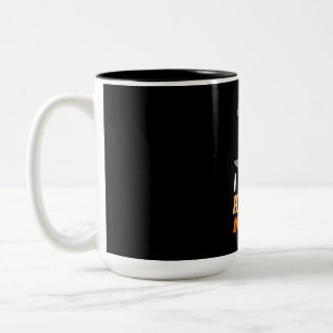 Halloween I Can Not Handle My Boos Two-Tone Coffee Mug