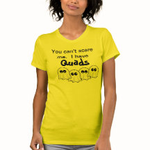 Halloween "I have Quads" tee