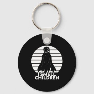 Halloween I Smell Children Keychain