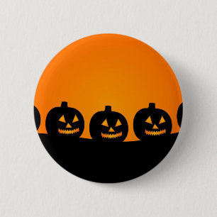 Halloween Illustration 2 Inch Round Button