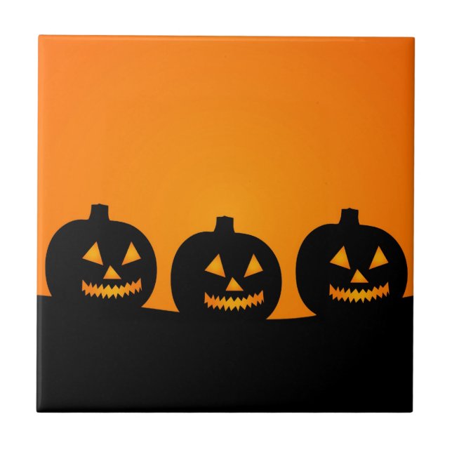 Halloween Illustration Tile (Front)
