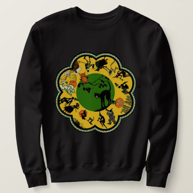 Halloween in the Round Sweatshirt (Design Front)