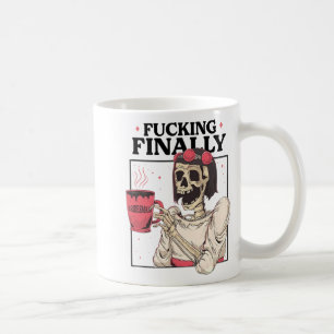 Halloween Ing Finally Bridesmaid Skeleton Bachelor Coffee Mug
