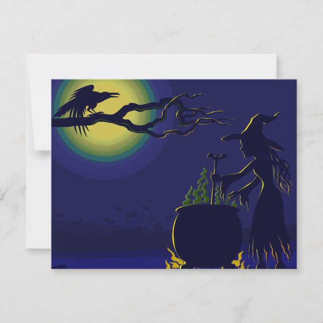 Halloween Invitation (Front)