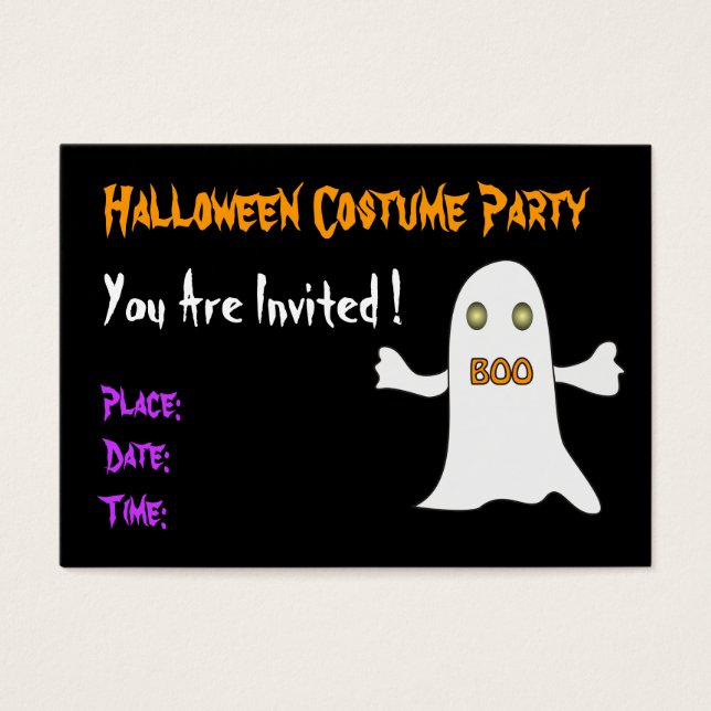 Halloween - Invitation (Devant)
