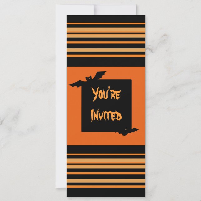 Halloween Invitation (Front)