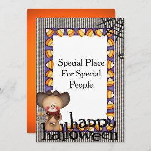Halloween Invitation Card