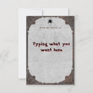 Halloween/Invitation Invitation