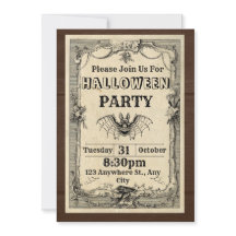 Halloween invitations 2024 