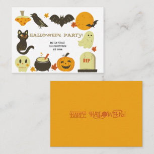Halloween Invitations Spooky Celebration 