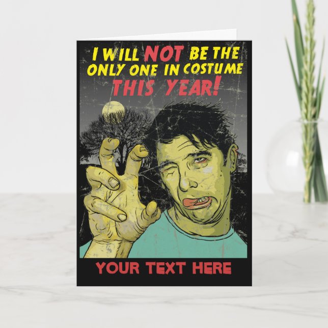 Halloween Invite Card Template (Front)