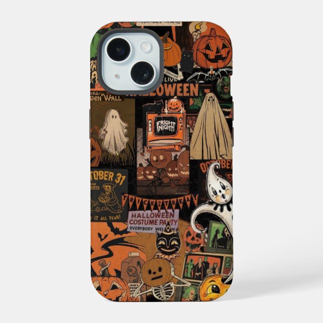 halloween iPhone 15 case (Back)