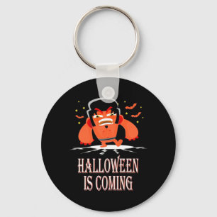Halloween Is Coming Keychain