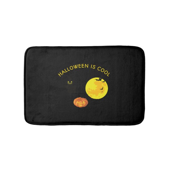 Halloween is cool bath mat (Front)