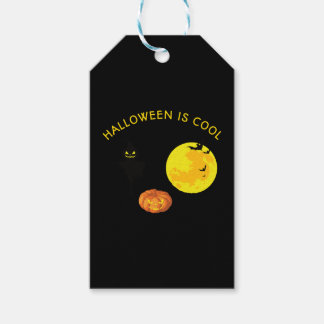 Halloween is cool gift tags