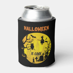 Halloween is cool Halloween funny gift Can Cooler