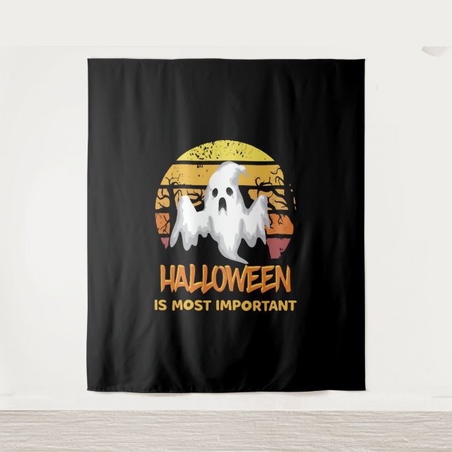 Halloween is most important Halloween gift Tapestry (Front)