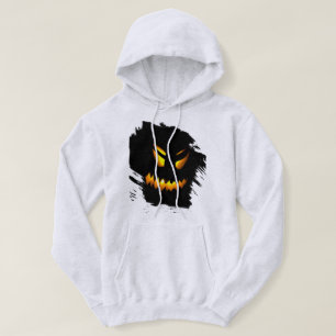 Halloween Jack-O-Lantern Face Hoodie/ SweatShirt