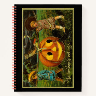 Halloween Jack-o-Lantern Harvest Night by Kids Notebook