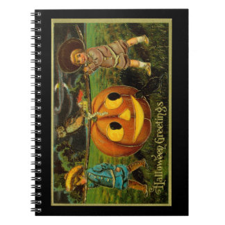 Halloween Jack-o-Lantern Harvest Night by Kids Notebook