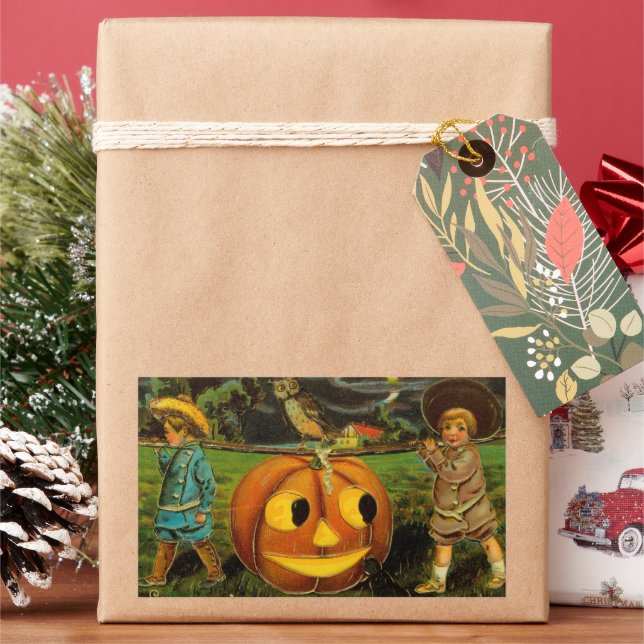 Halloween Jack-o-Lantern Harvest Night by Kids   Sticker (Holiday)