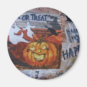 Halloween Jack O' Lantern Magnet