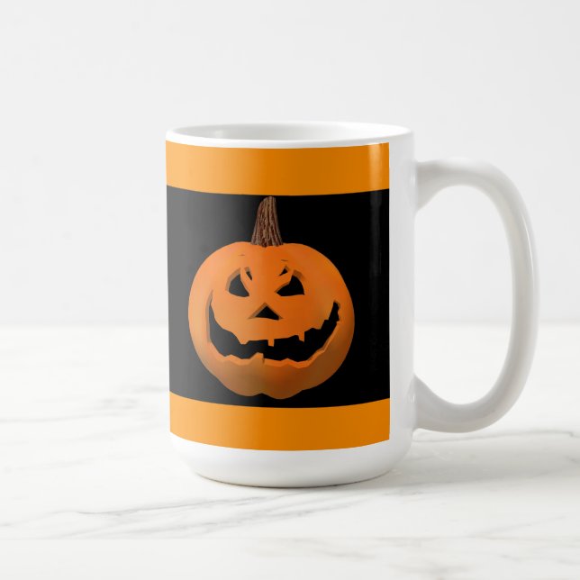Halloween : Jack-o'-lantern mauvais : Tasse de (Droite)