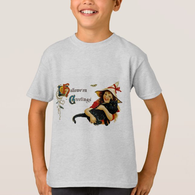 Halloween Jack-o-Lantern Pumpkin Trio T-Shirt (Front)