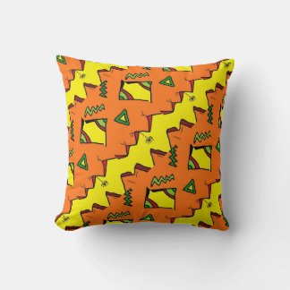 Halloween Jack-O-Lantern & Spider Pillow Polyester