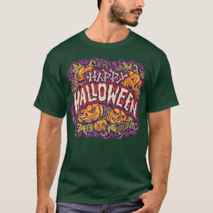 Halloween Jack O Lantern Spooky Pumpkin T-Shirt