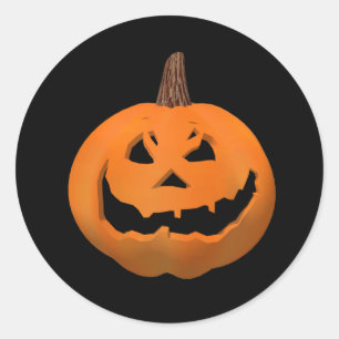 Halloween: Jack-O-Lanterne : Autocollant