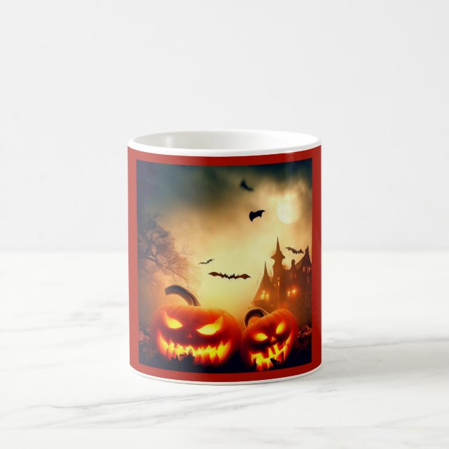 Halloween - Jack-O-Lanterns 8 Mug (Center)