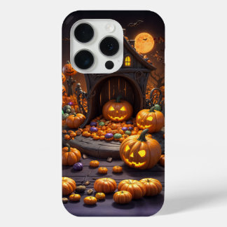 Halloween Jack o Lanterns Icons iPhone 15 Cases