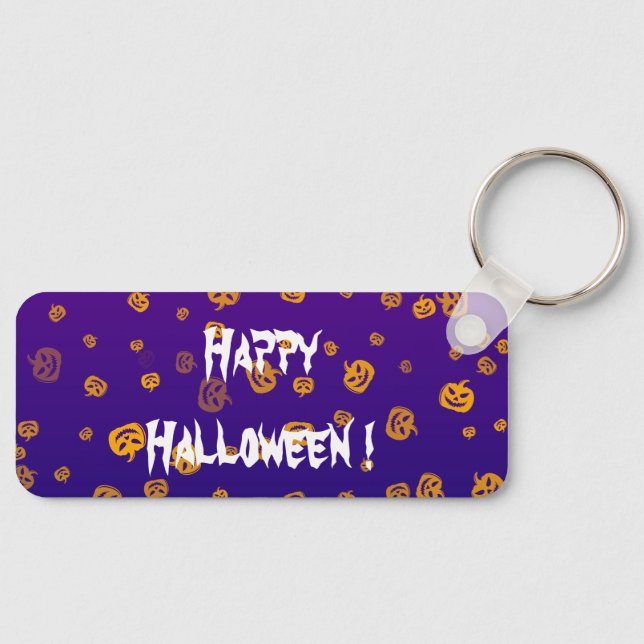 Halloween Jack Pumpkins Keychain (Front)