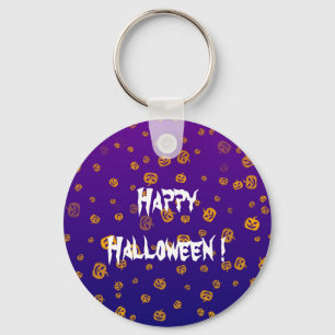 Halloween Jack Pumpkins Keychain