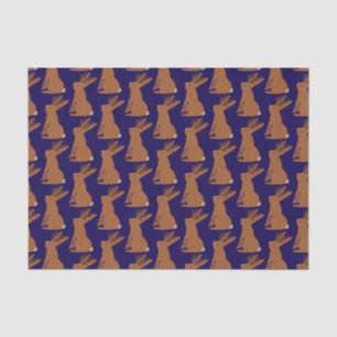 Halloween Jackalope Trick or Treat Patterned Tissue Paper