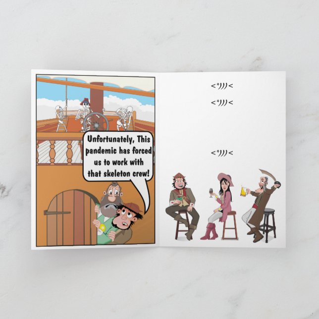 HALLOWEEN JOKE. CARTE (Intérieur)