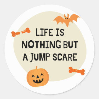 Halloween Jump Scare Sticker