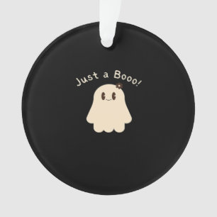 Halloween Just a Boo Trick or Treat Style Ornament