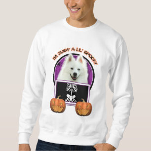 Halloween - Just a Lil Spooky - American Eskimo Sweatshirt