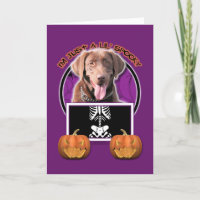 Halloween - Just a Lil Spooky - Labrador Chocolate