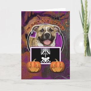 Halloween - Just a Lil Spooky - Pitbull - Tigger Card