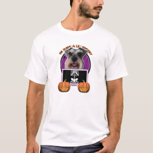 Halloween - Just a Lil Spooky - Schnauzer T-Shirt