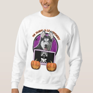 Halloween - Just a Lil Spooky - Siberian Husky Sweatshirt