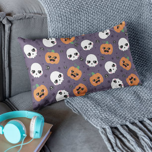 Halloween Kawaii Pattern  Lumbar Pillow