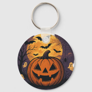 Halloween key keychain