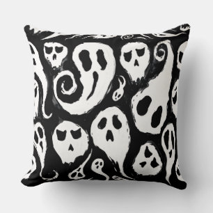 Halloween Keychain Throw Pillow