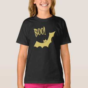 Halloween Kid's Boo T-Shirt by Poet Adiela Akoo 