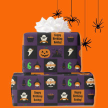 Halloween Kids Name Child's Birthday Personalize