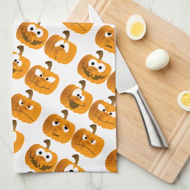 Halloween Kitchen Towel (Quarter Fold)